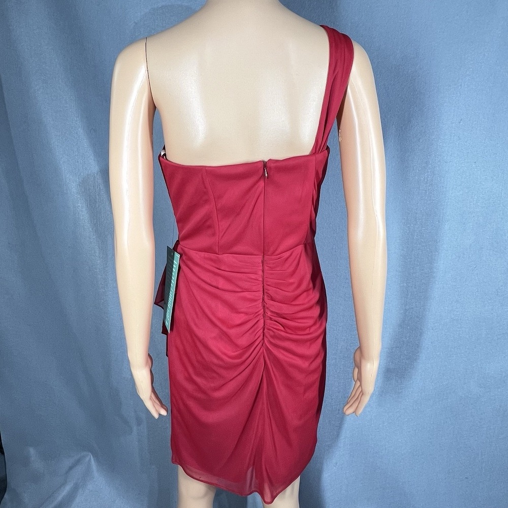 Dj Jaz Red Mini Cocktail‎ Dress Size 8 - Picture 2 of 9